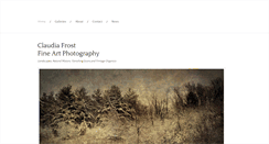 Desktop Screenshot of claudiafrost.com